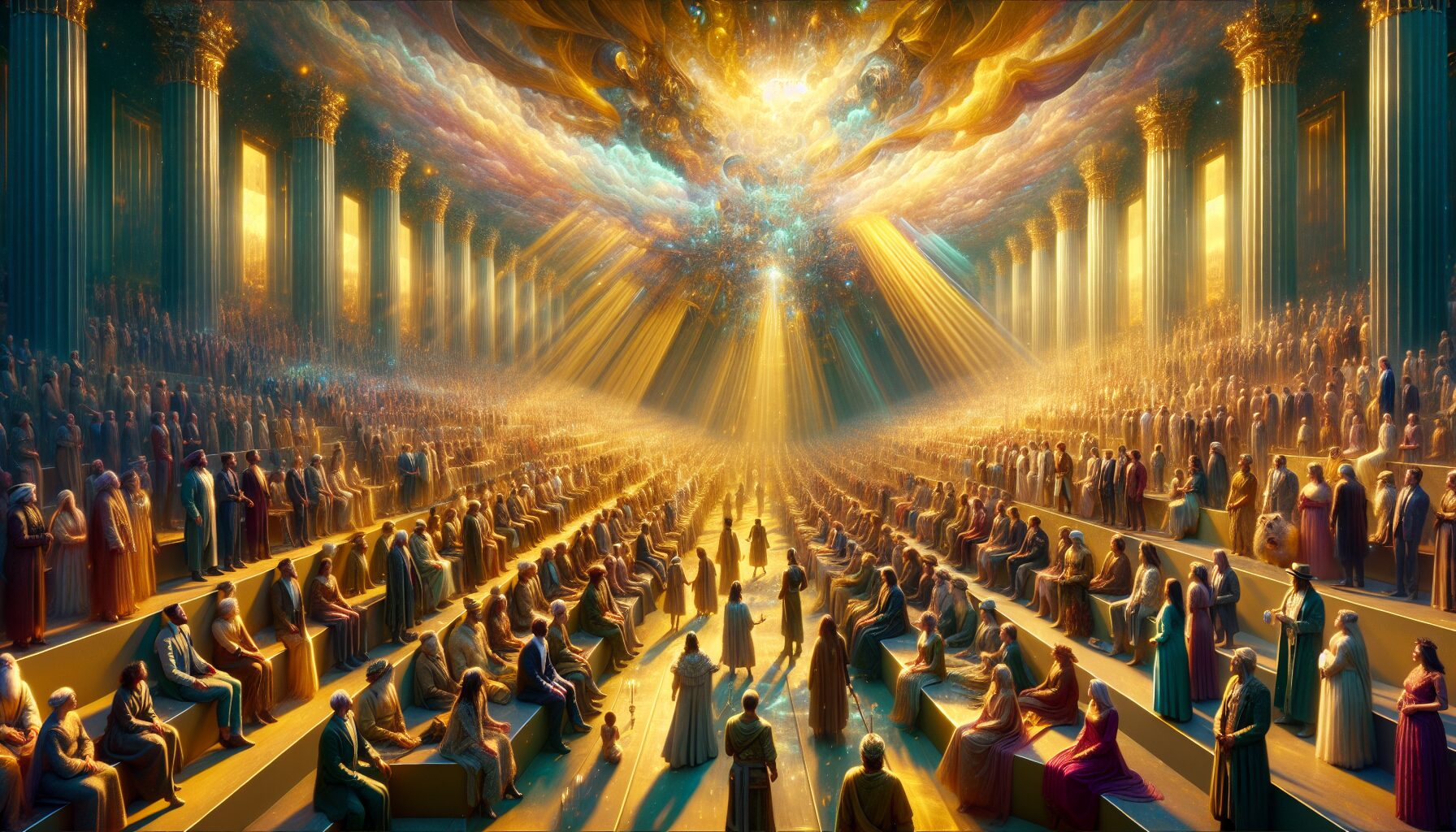 秦漢名臣在天幕下驚訝地看見後世紀錄片內容，反應各自鮮明