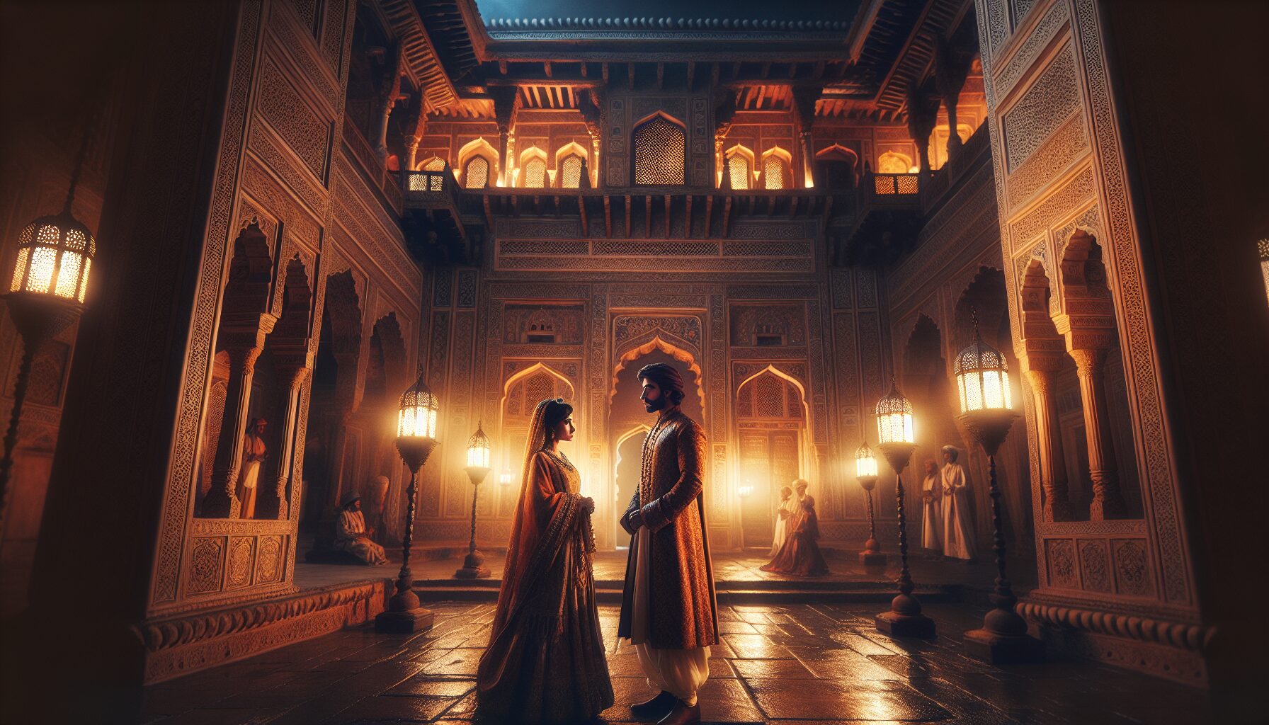 《錦衣之下》陸繹與今夏經典雙人情景劇照