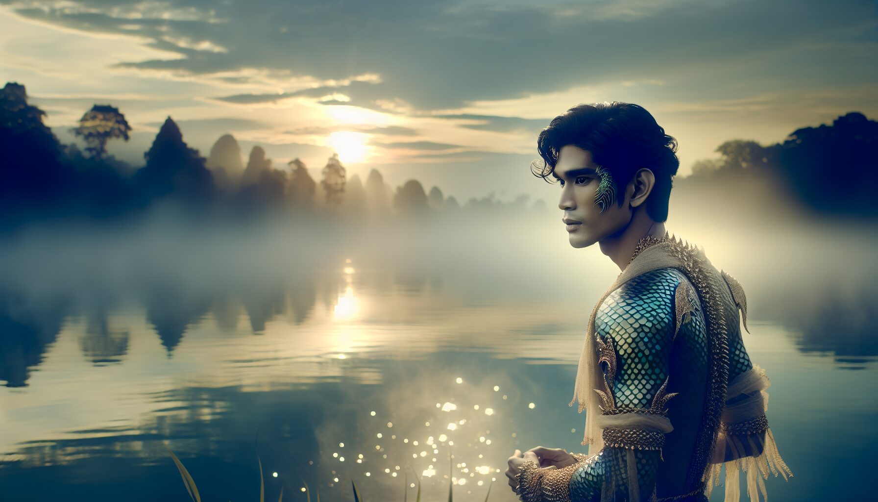 《與君初相識·恰似故人歸》任嘉伦化身鮫人長意與紀云禾糾葛場景