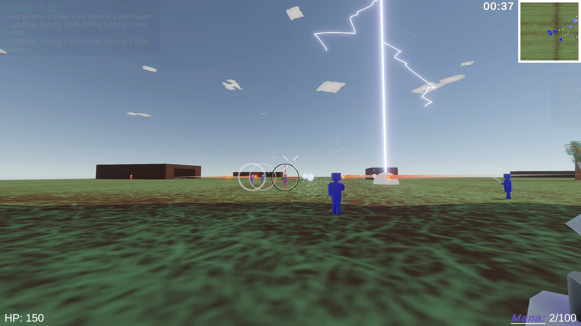 策略X射擊XRPG多重玩法 並搭極簡視覺風！新作《方塊與它們的支持者》帶來獨特波次生存遊戲體驗