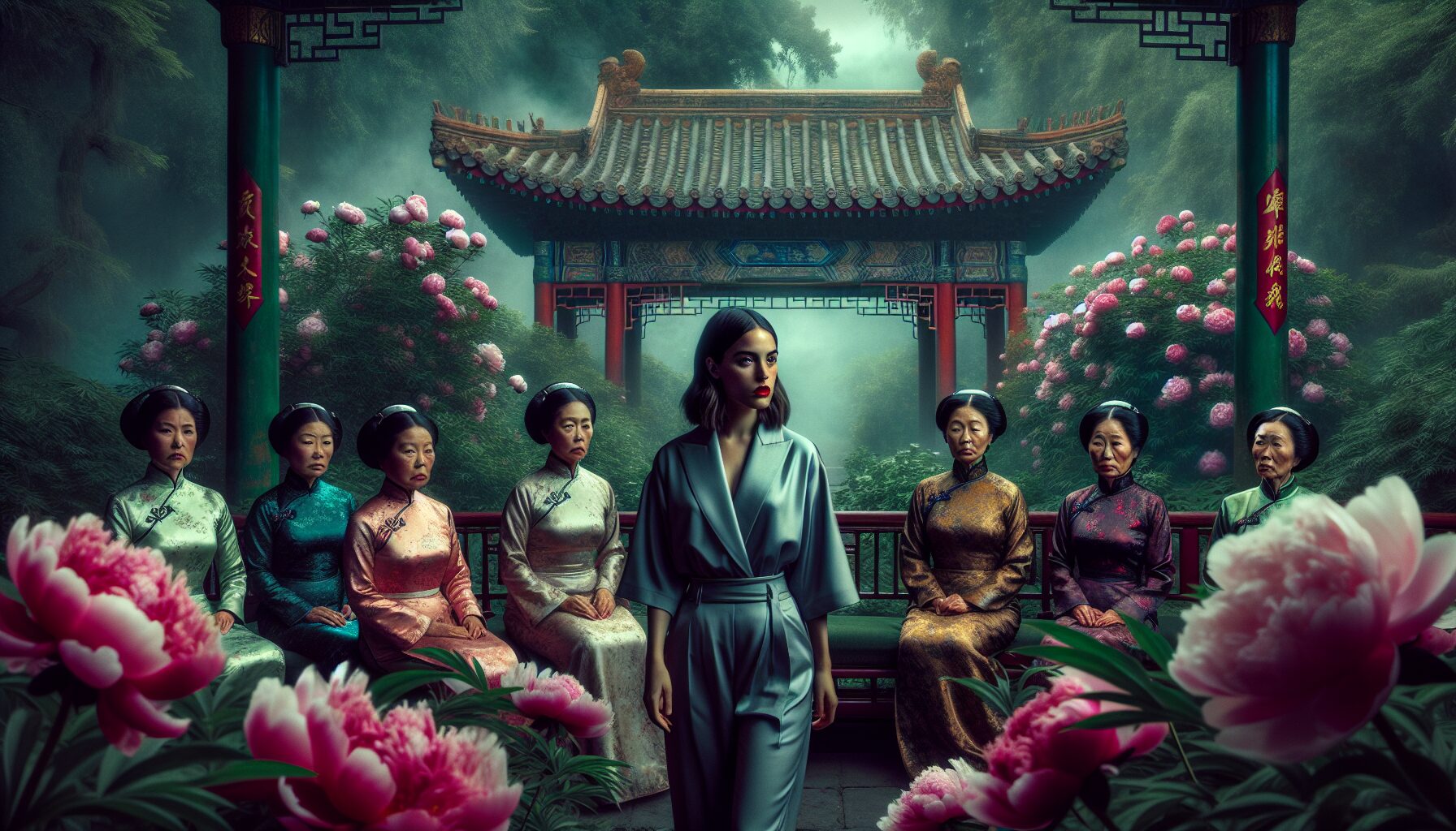 古今文化碰撞的景象,穿越者與古人交流對比