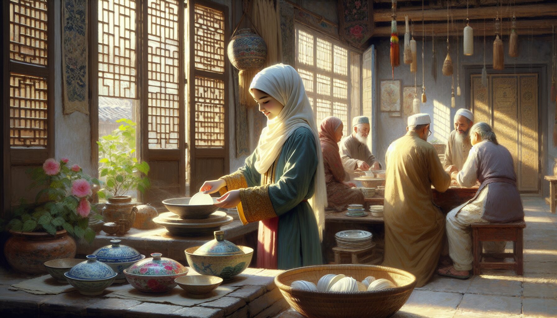 贅婿小說經典橋段與人物插圖