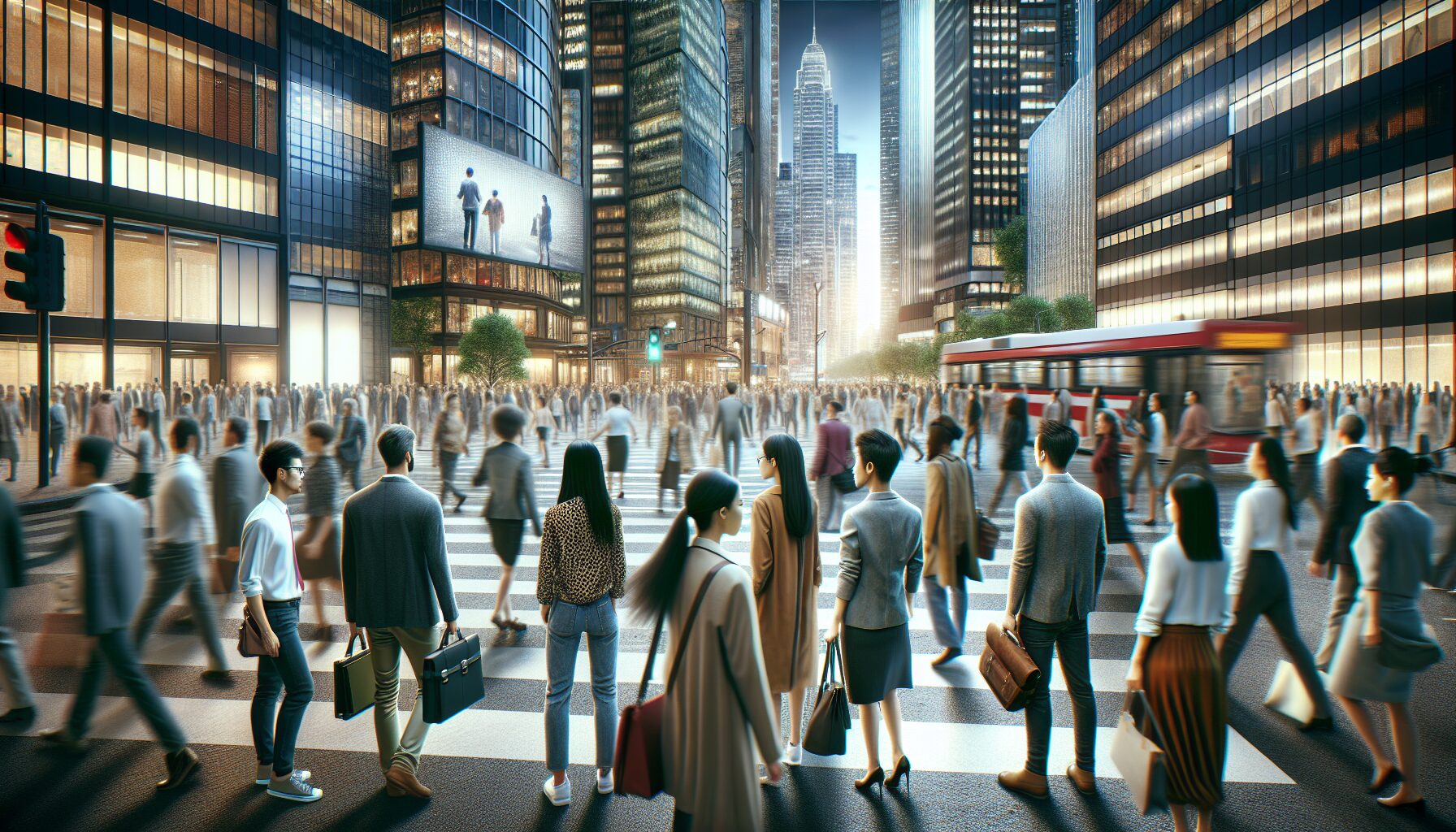 都市小說主人公：低頭思考前方路的年輕女性