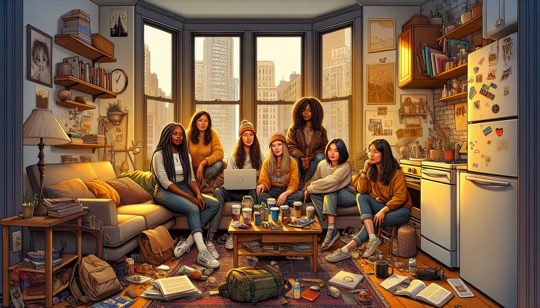 都市夜色下孤獨前行的女性剪影，《北京女子圖鑑》氛圍圖