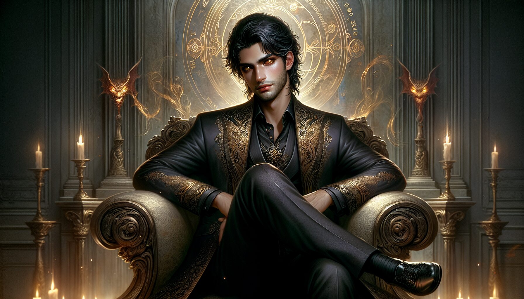 網路小說中不同題材的路西法形象