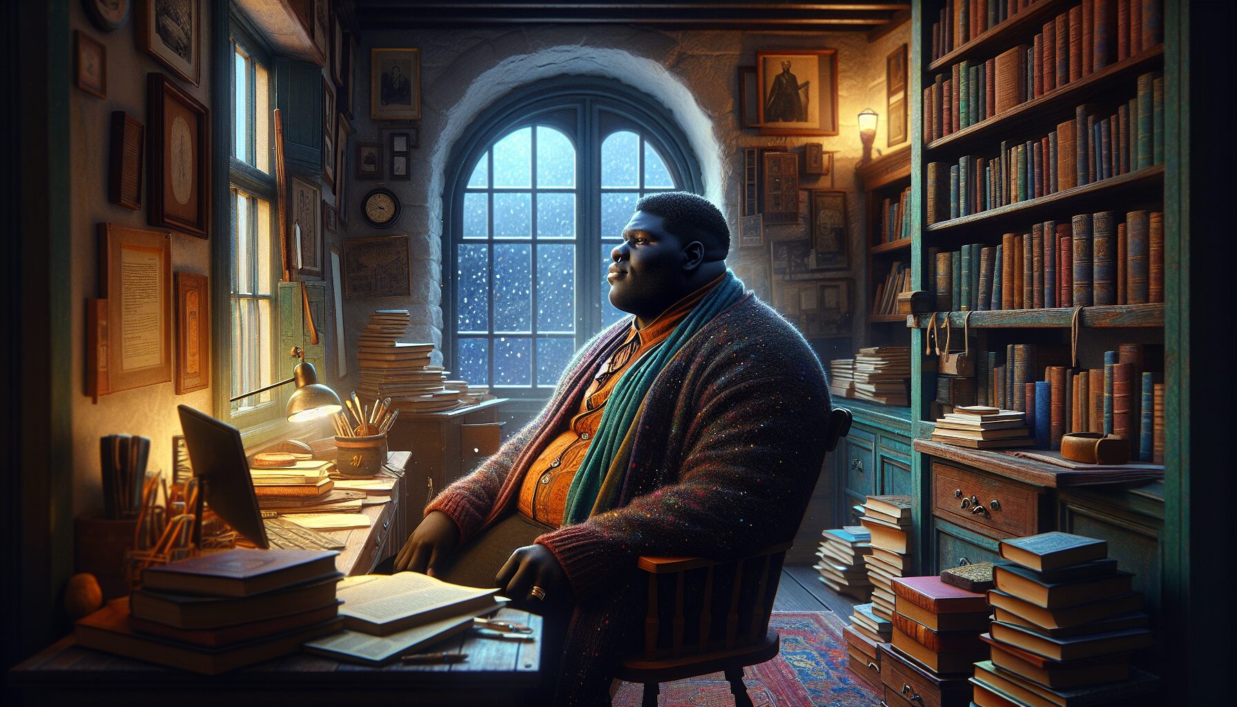 胖子主角逆襲型小說封面拼圖