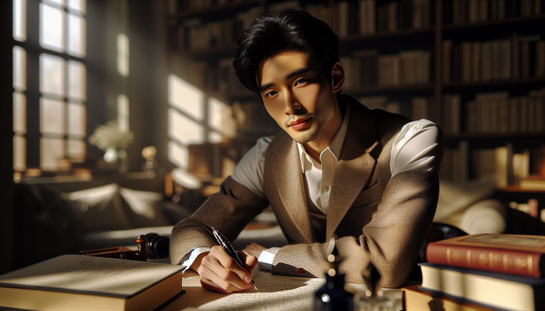 楊仕澤《月光變奏曲》江與誠劇照,呈現都市溫柔才子氣質