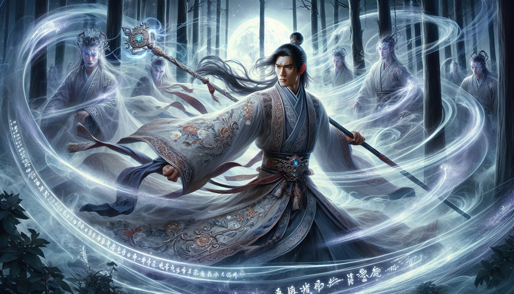 楊仕澤《永夜星河》《水龍吟》仙俠古裝角色劇照