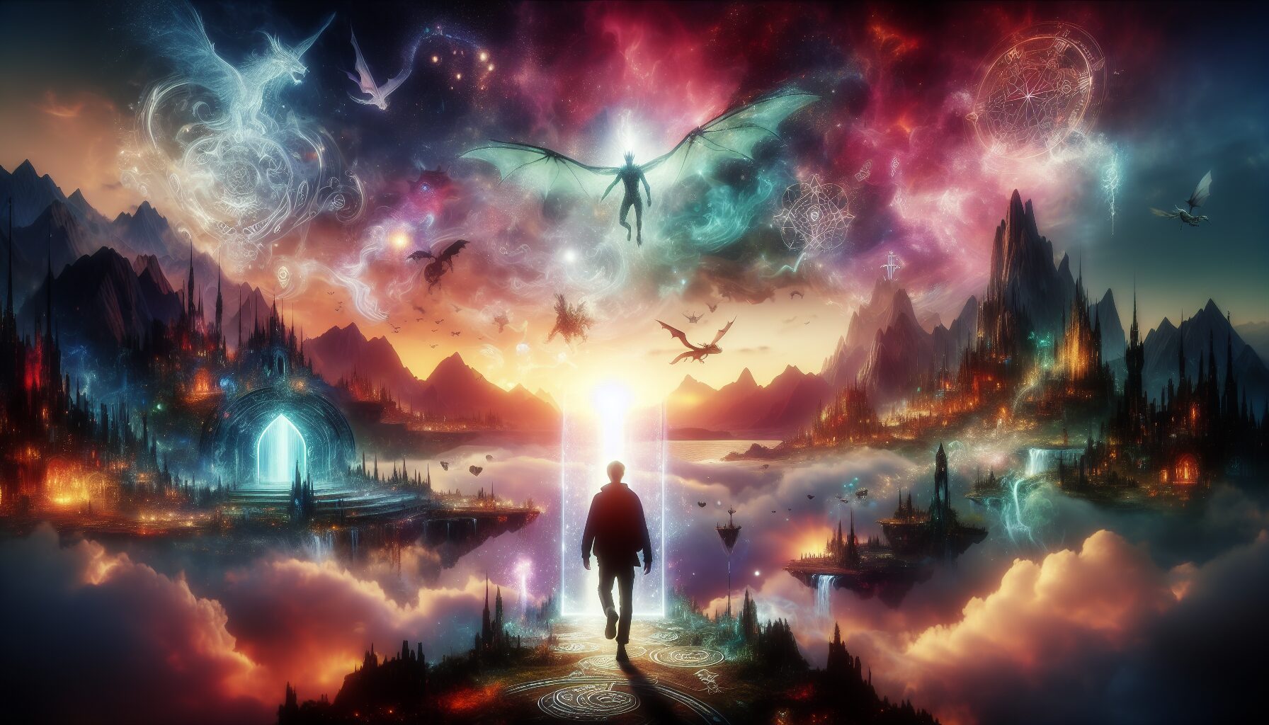 穿書題材趣味插畫