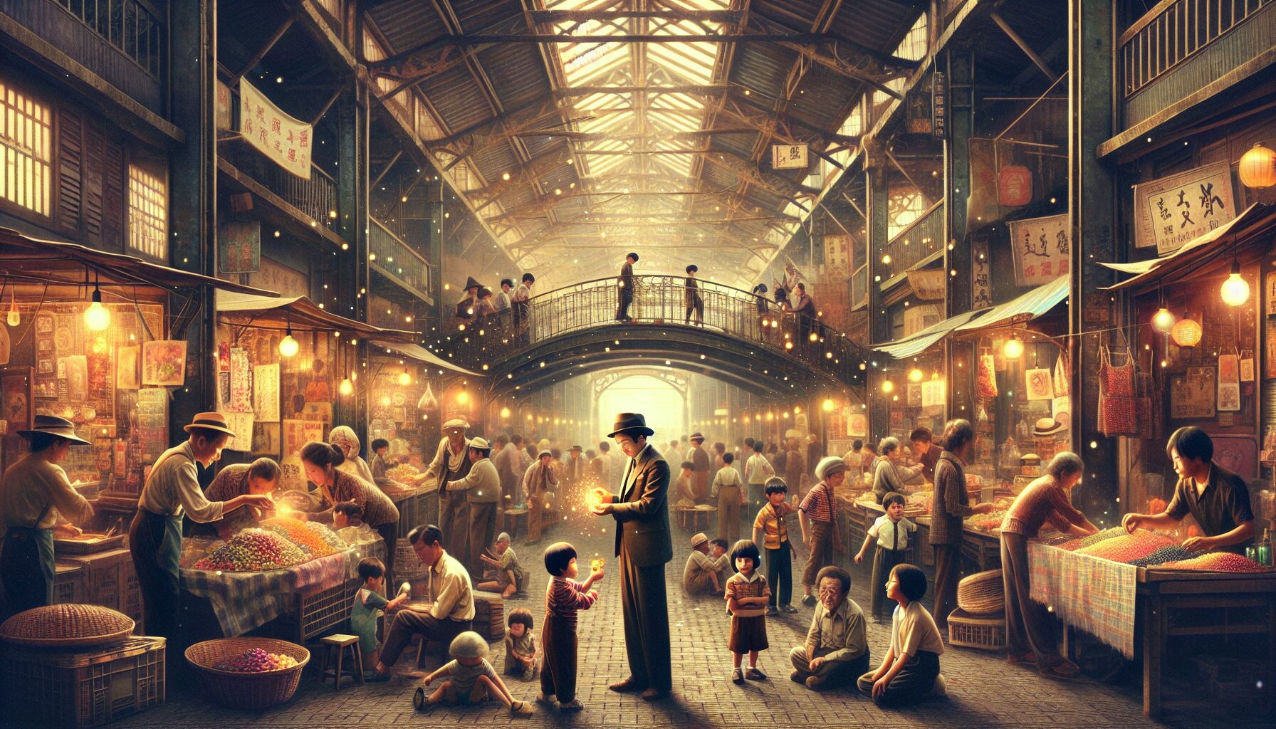 《天橋上的魔術師》小說與影集場景對照