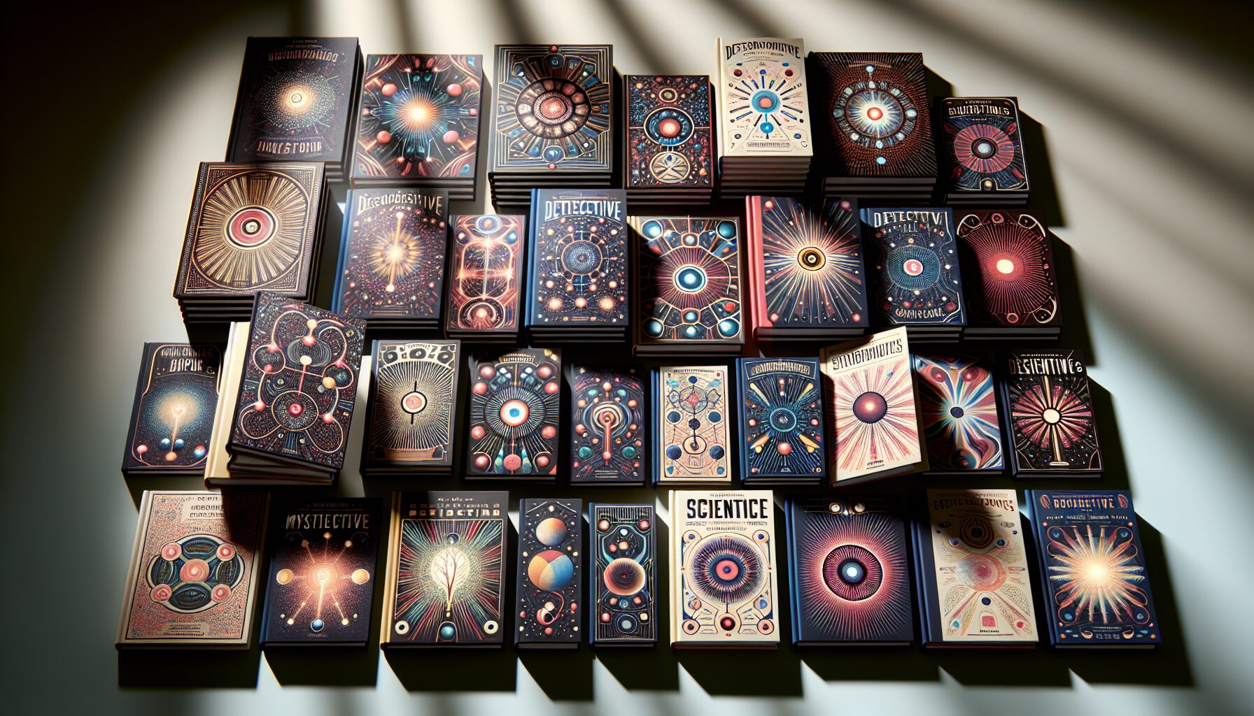 口袋神探系列多卷本與繪本合集展示