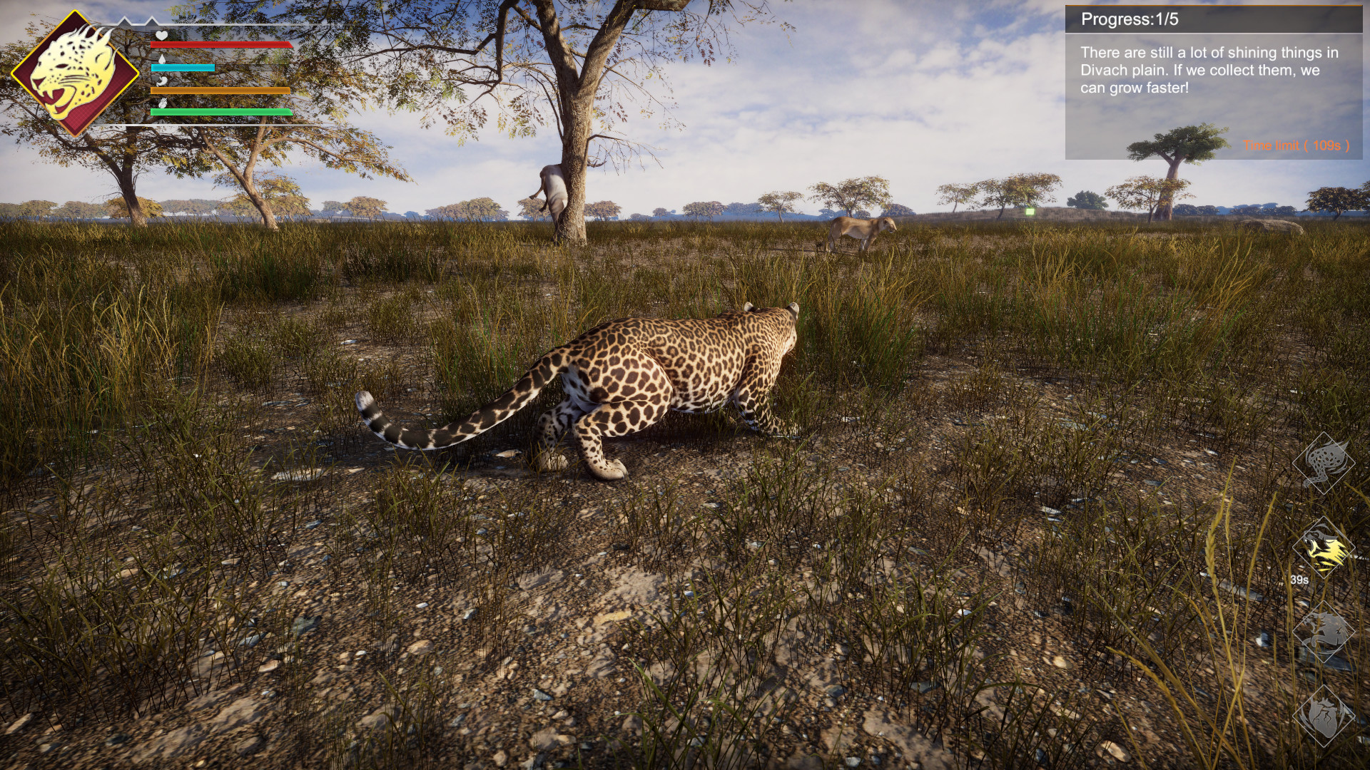 沙盒生存新作《Lightning Fast》化身花豹在開放世界挑戰弱肉強食，遊戲類型粉絲必玩野性冒險！