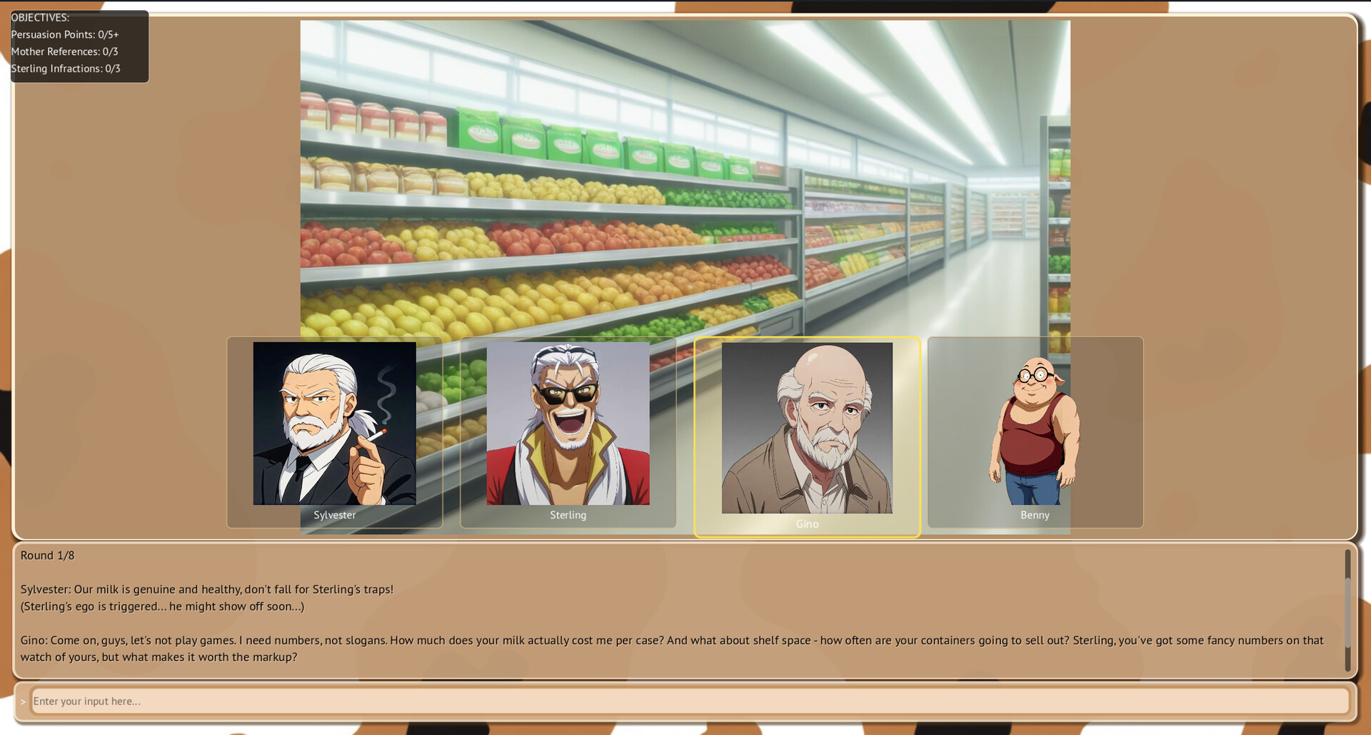 AI敘事x辯論對決全新遊戲類型！《牛奶黑手黨 Milk Mafia》開創互動冒險新紀元