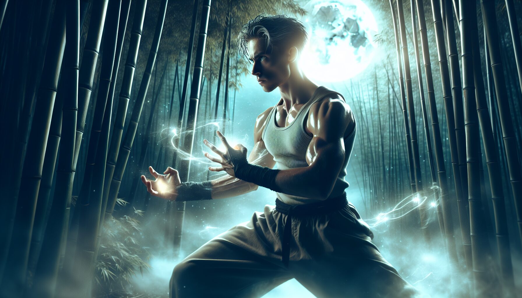 主角勤奮修煉突破極限場景