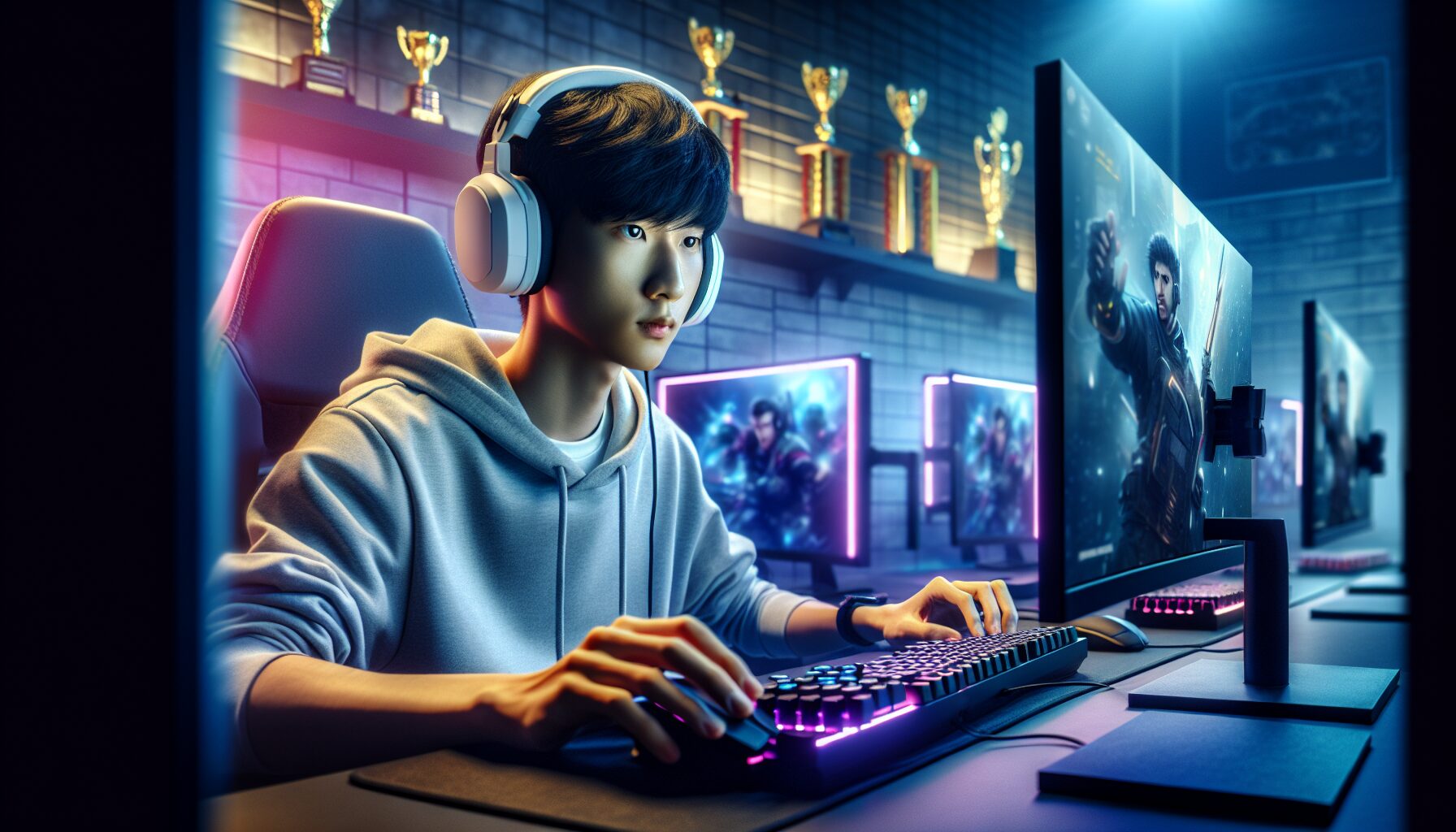 葉修重返榮耀電競戰場熱血場景