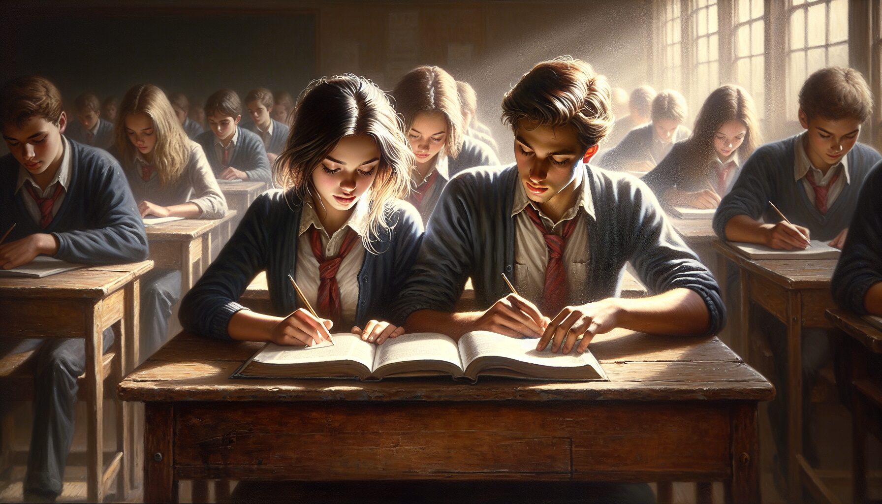 劇版耿耿與余淮經典同框劇照