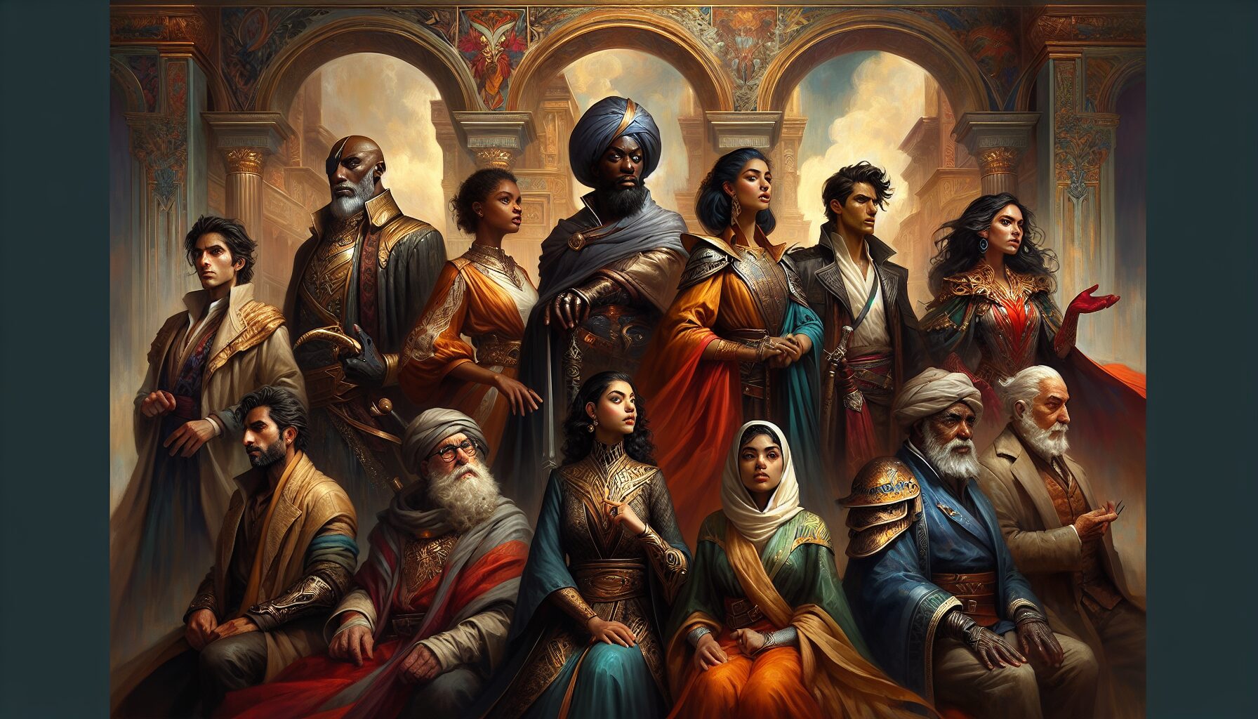 大奉打更人角色群像，奇幻世界設定插圖