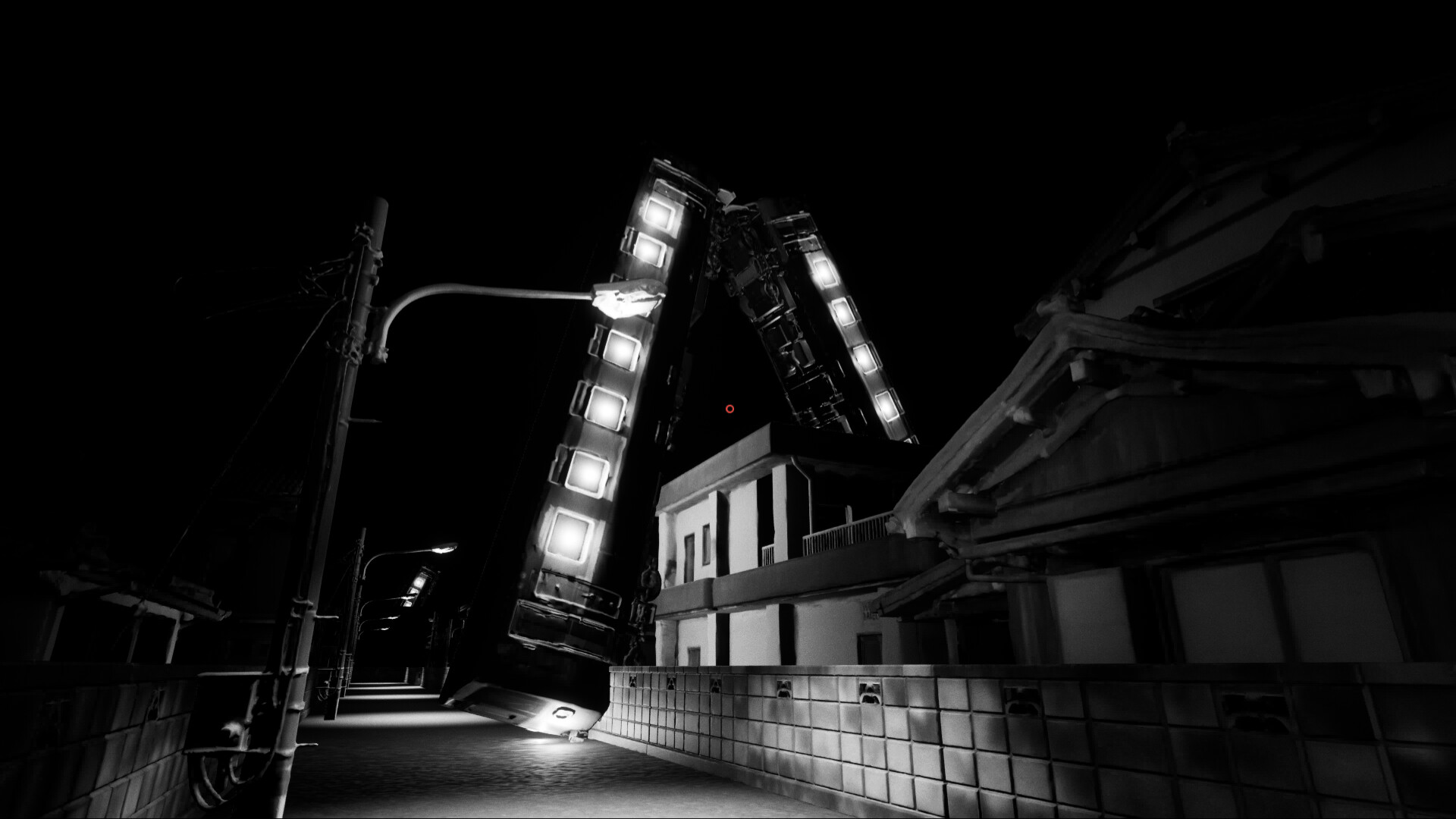 心理恐怖步行模擬新作！黑白美學獨立遊戲《灣曲世界》揭開真實人生的陰影