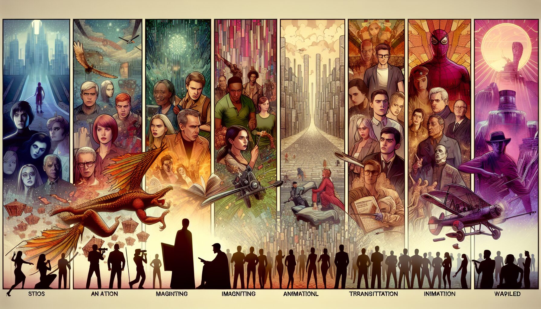 全知讀者視角真人電影預告海報，李敏鎬與安孝燮扮演的金獨子、劉眾赫現身