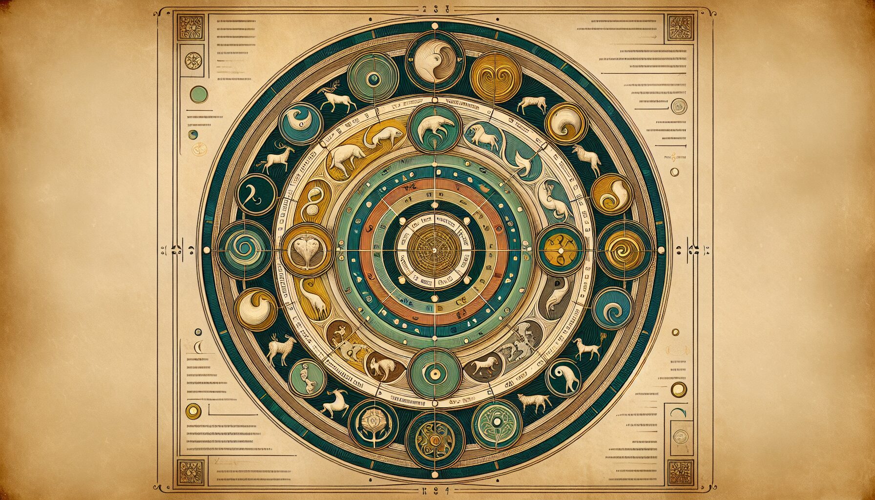 十二地支擬人化角色插畫