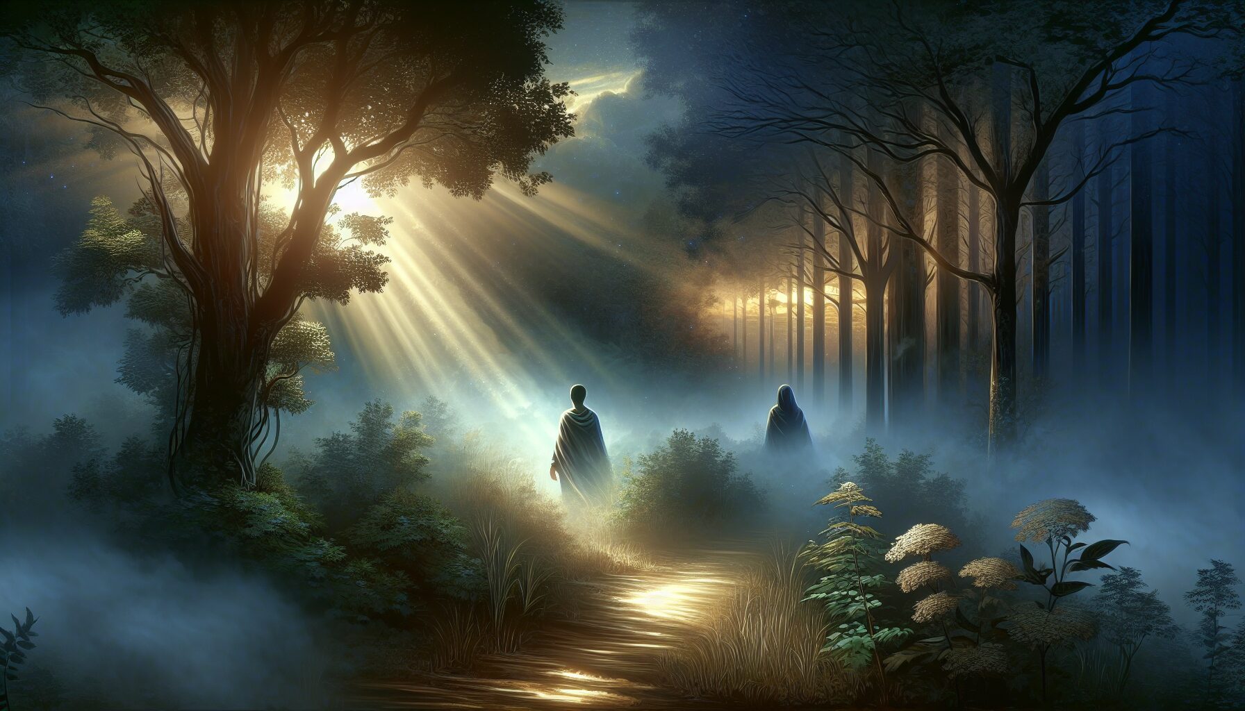 佐助旅程探索與情感成長插畫