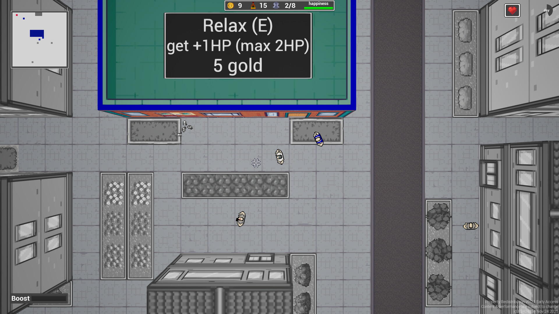 像素風動作射擊＋策略經營新作！《財產重新分配》獨立遊戲首度曝光，搶先體驗高難度生存挑戰