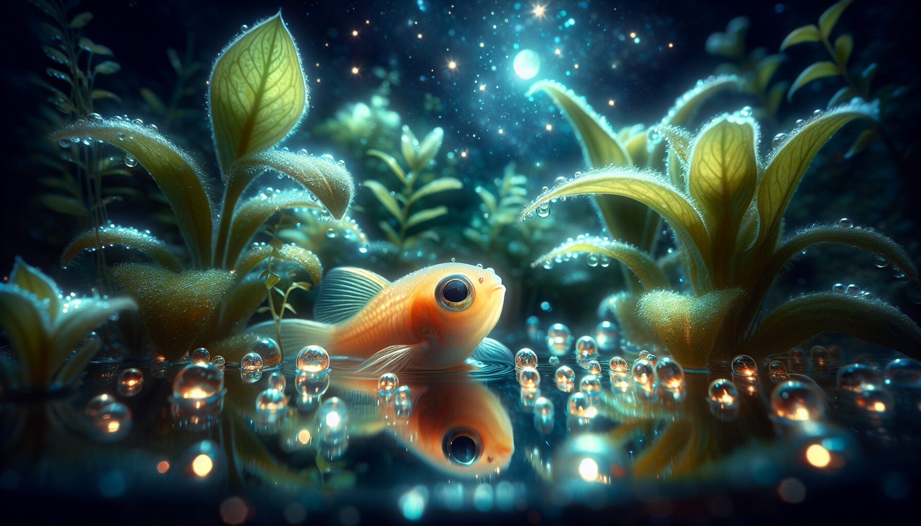 《穿成一條小鯽魚》封面意象，萌寵與修真世界的交織