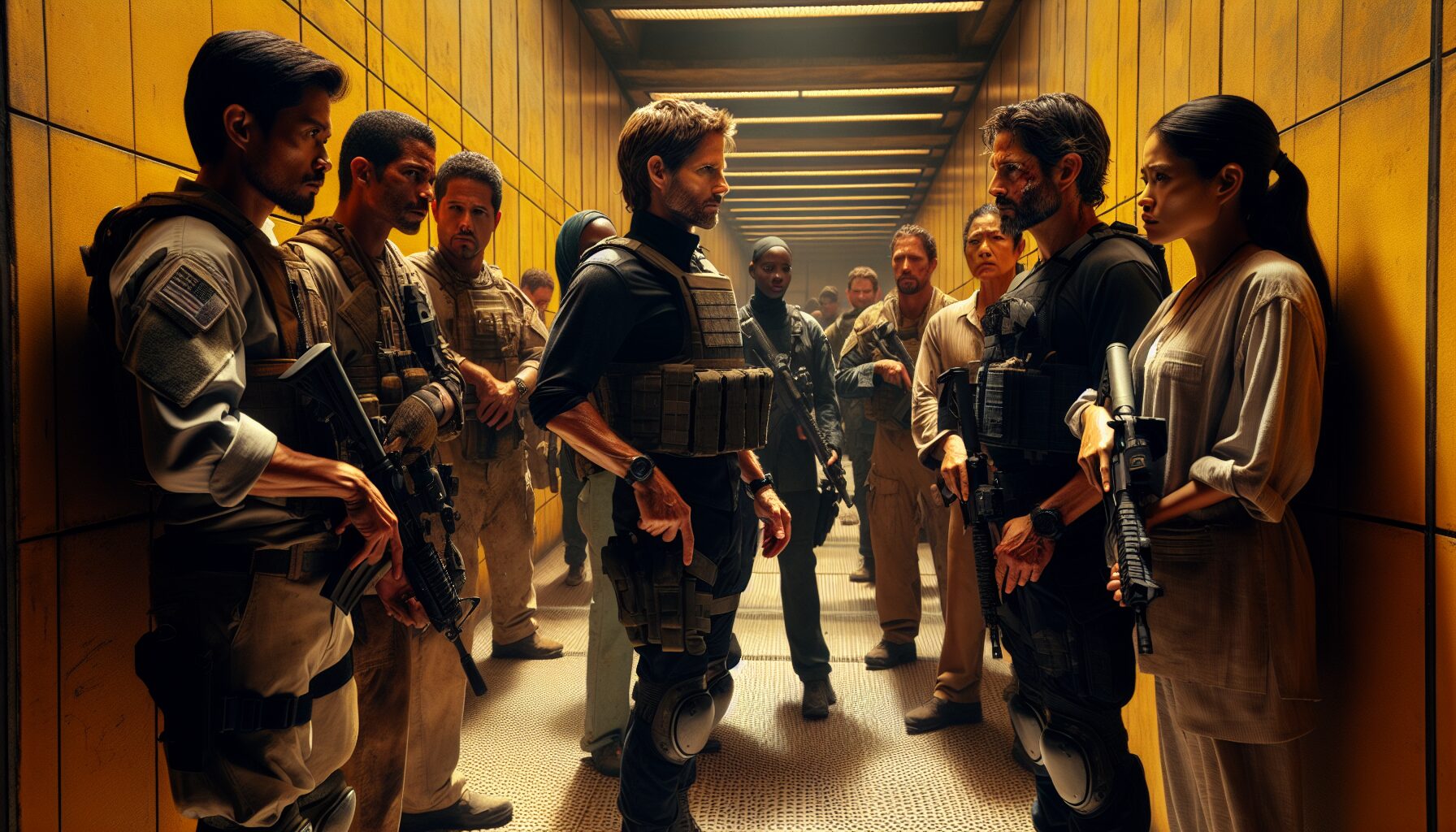 後室組織勢力分布示意,M.E.G、B.N.T.G、Partygoers等