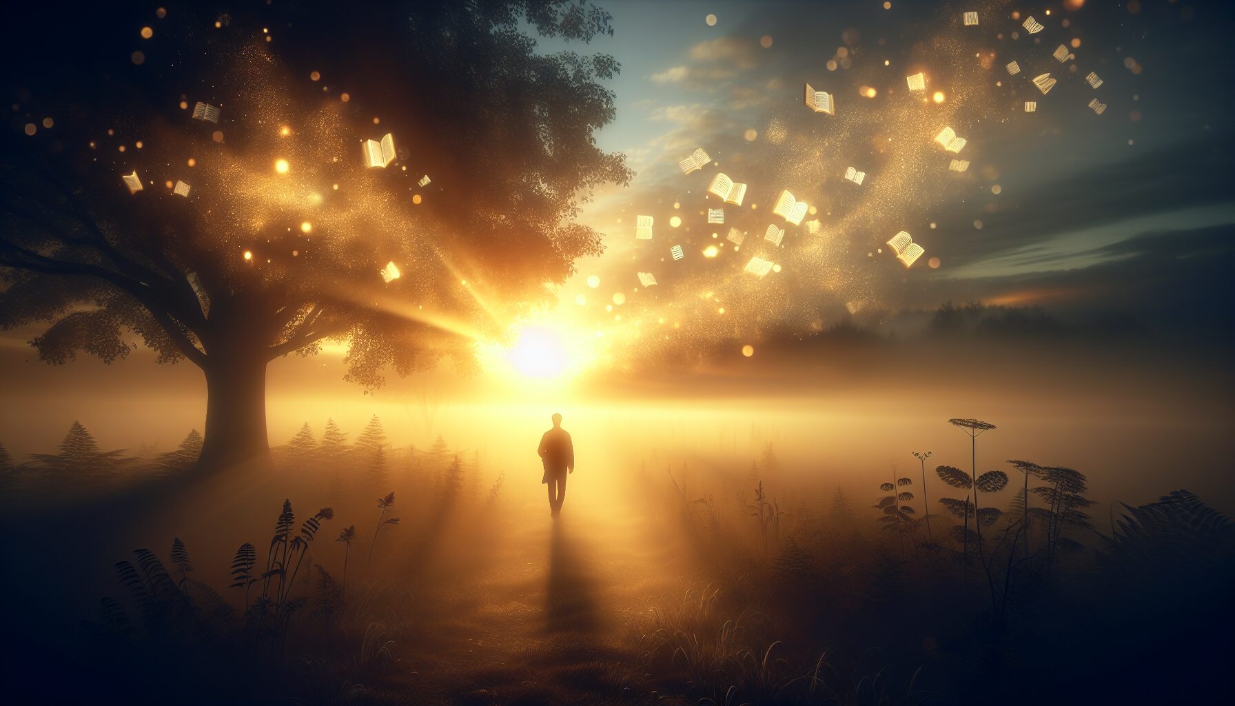 陪伴主角成長的小說情節