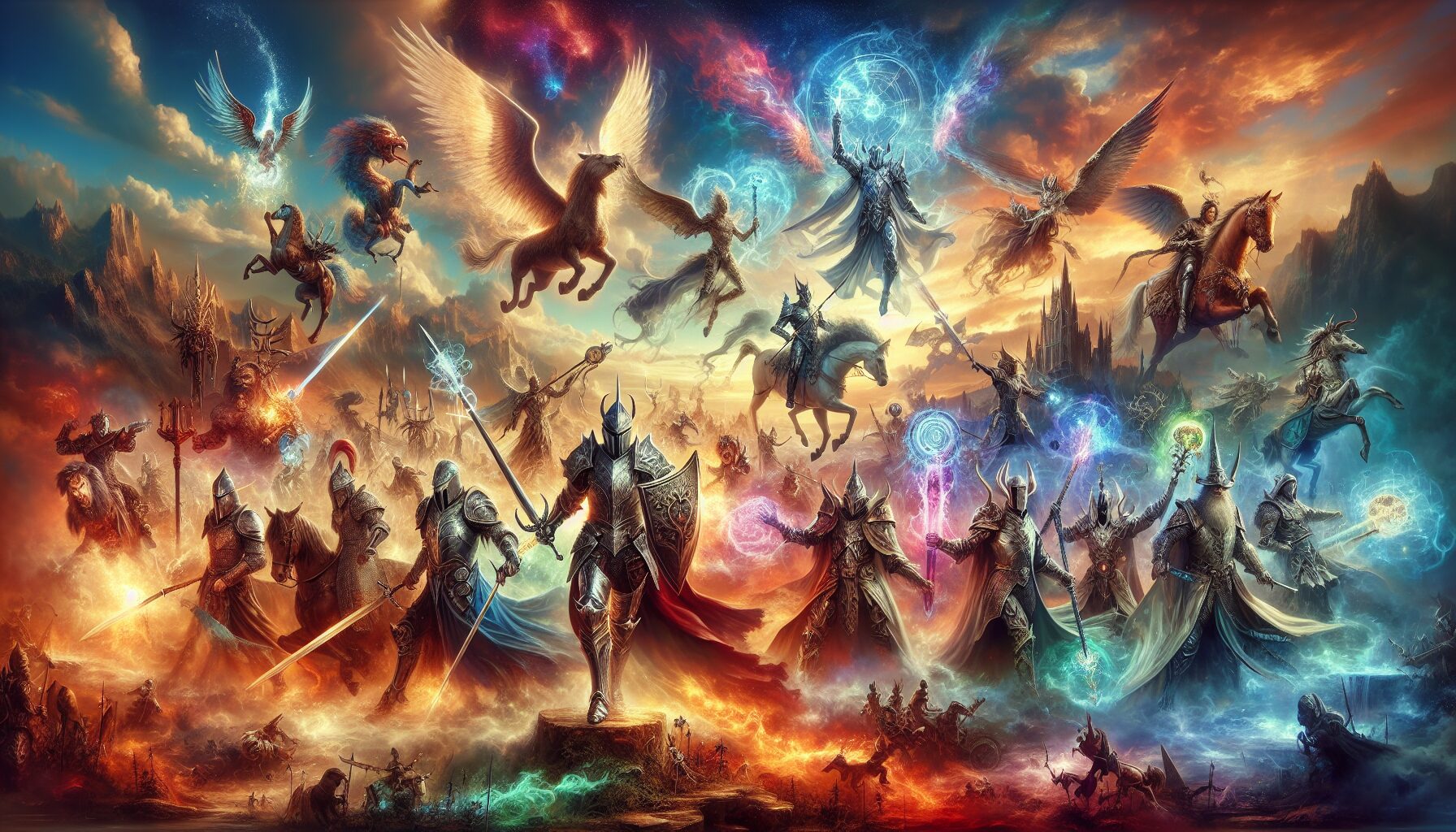 多元類型逐鹿天下小說