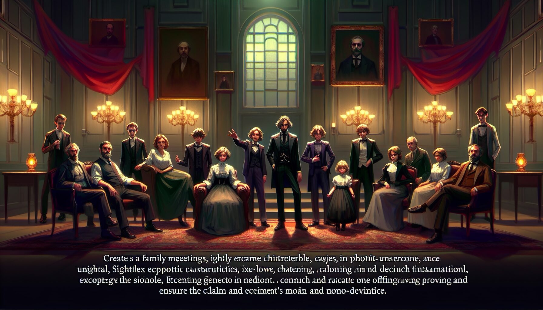 滿門反派瘋批家族特色角色群像