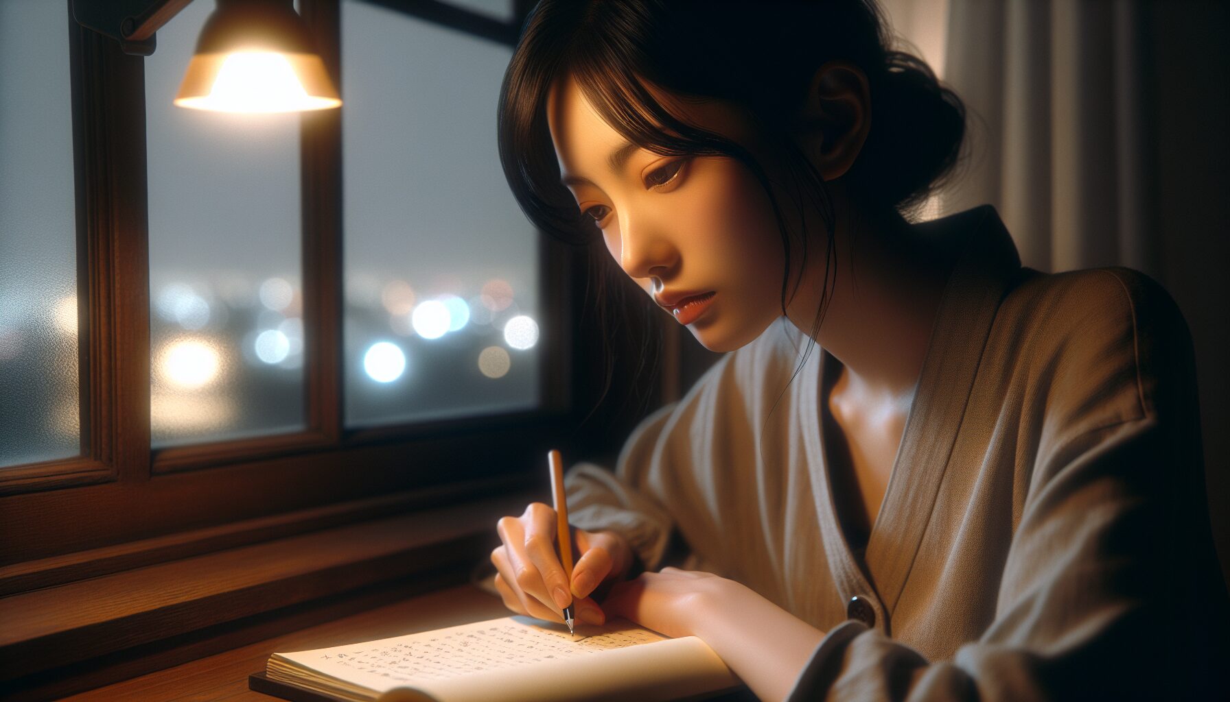 山口百惠《蒼い時》日本原版自傳封面，展現她清新樸實的親筆文字