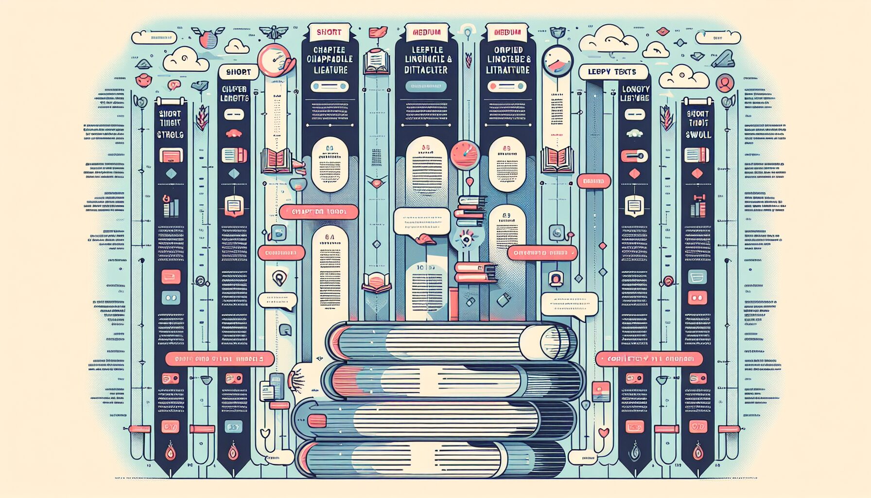 網路小說章節字數曲線與趨勢圖解