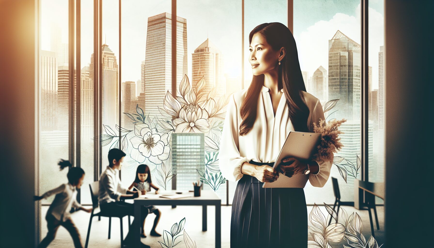 黃亦玫獨立自主形象插畫