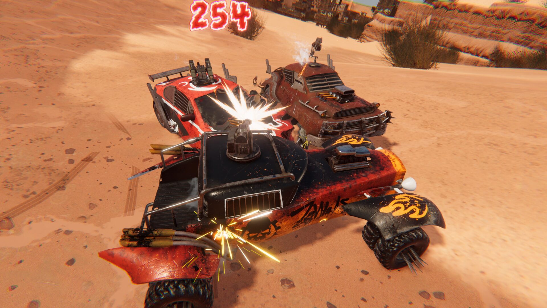 爽快中毒性！PS5動作車戰《無政府賽車：狂暴之路》深度改裝開啟沙漠生存新戰場