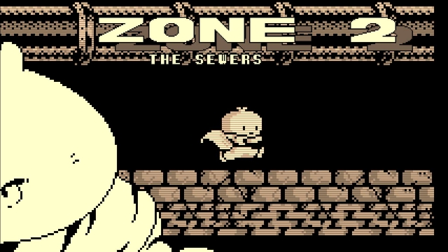 遊戲中的下水道關卡