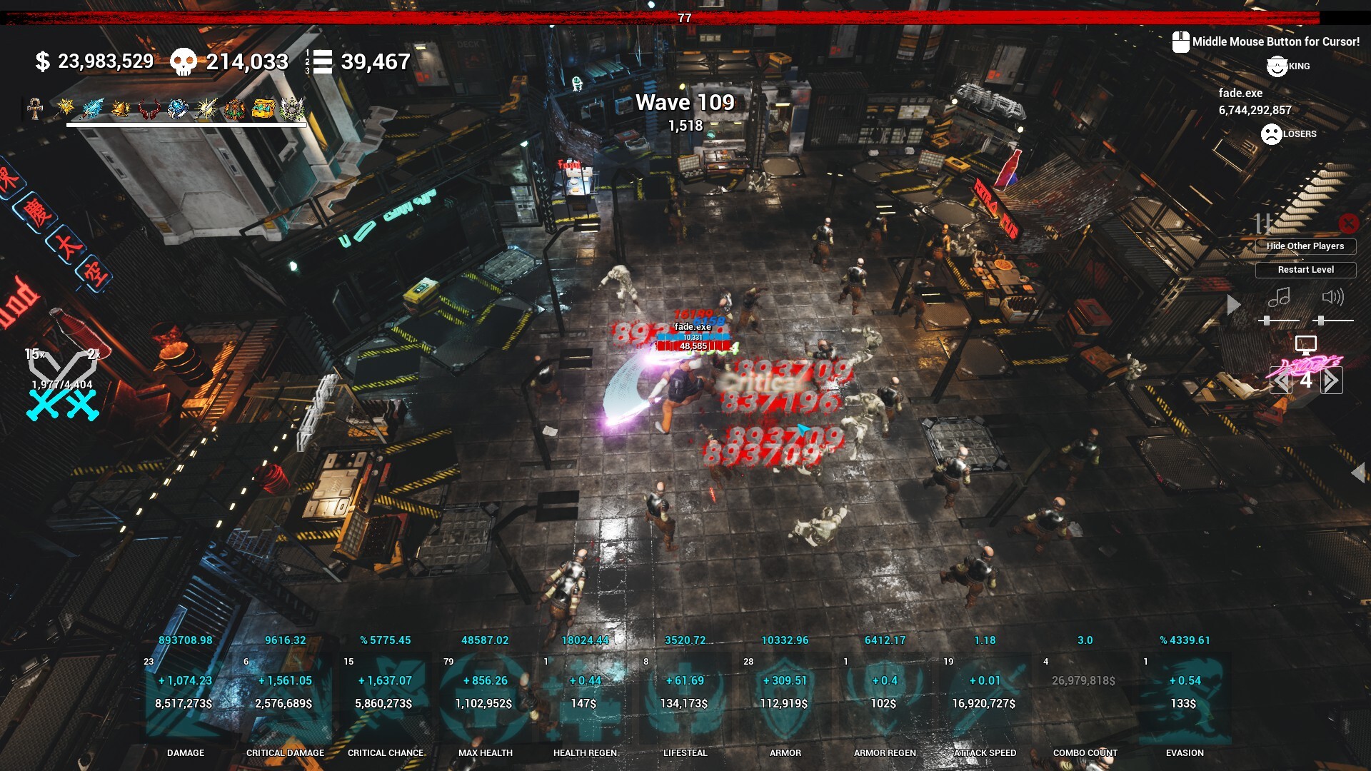 遊戲場景充滿網格線和數位化風格的背景