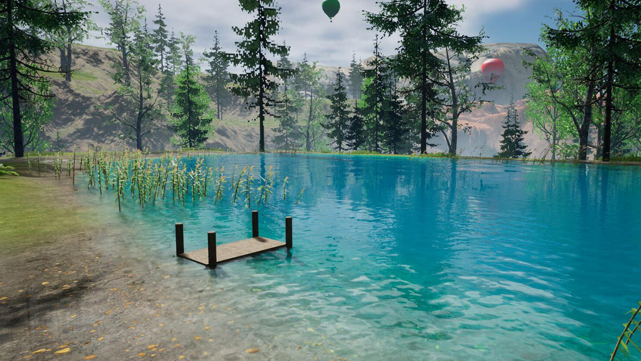 遊戲中廣闊的開放世界場景