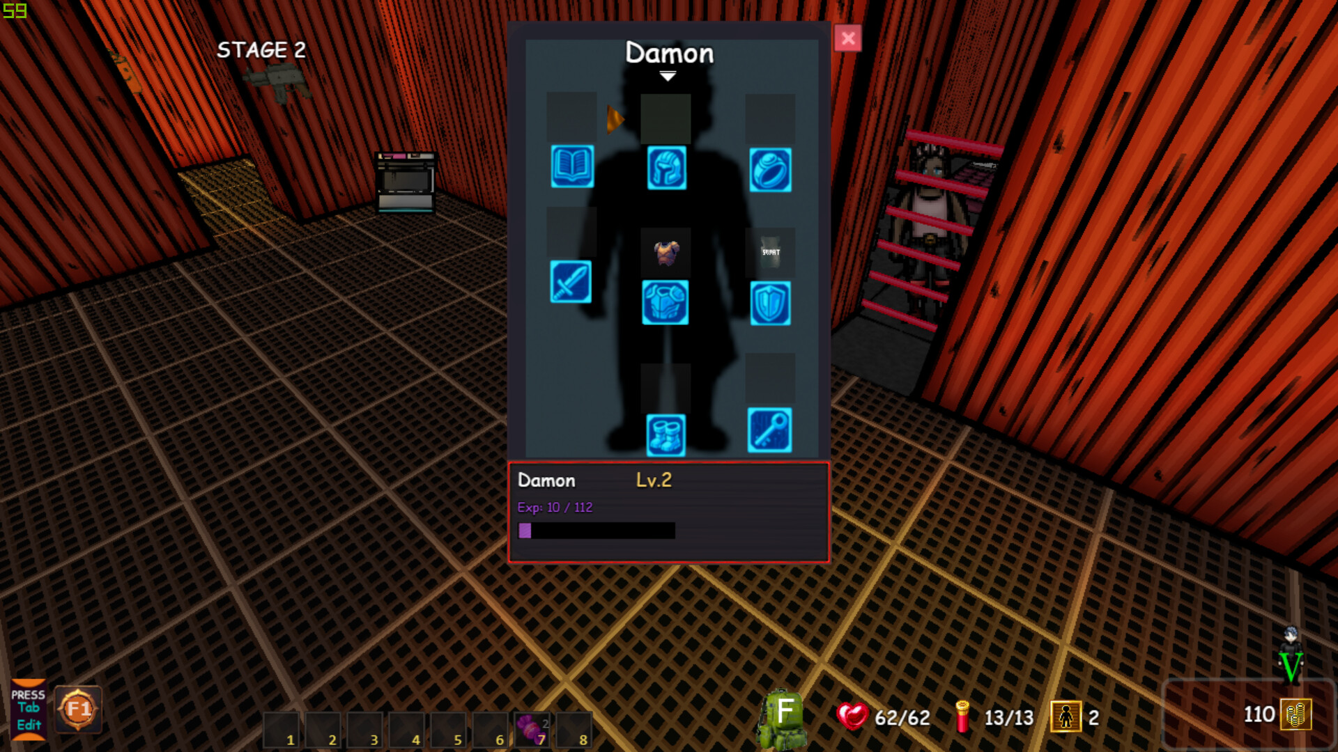 一個陰暗的監獄角落，地上散落著雜物，營造出壓抑的氛圍。