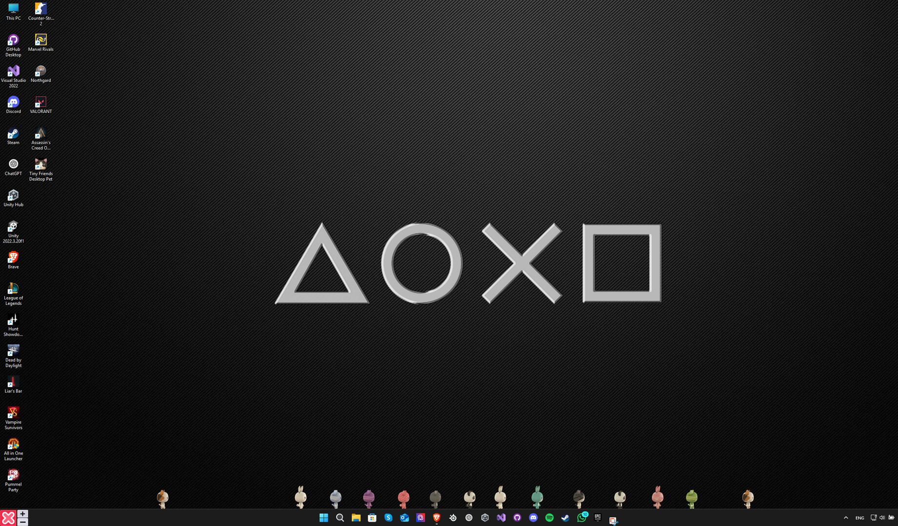 一隻戴著墨鏡的酷貓寵物站在桌面上。