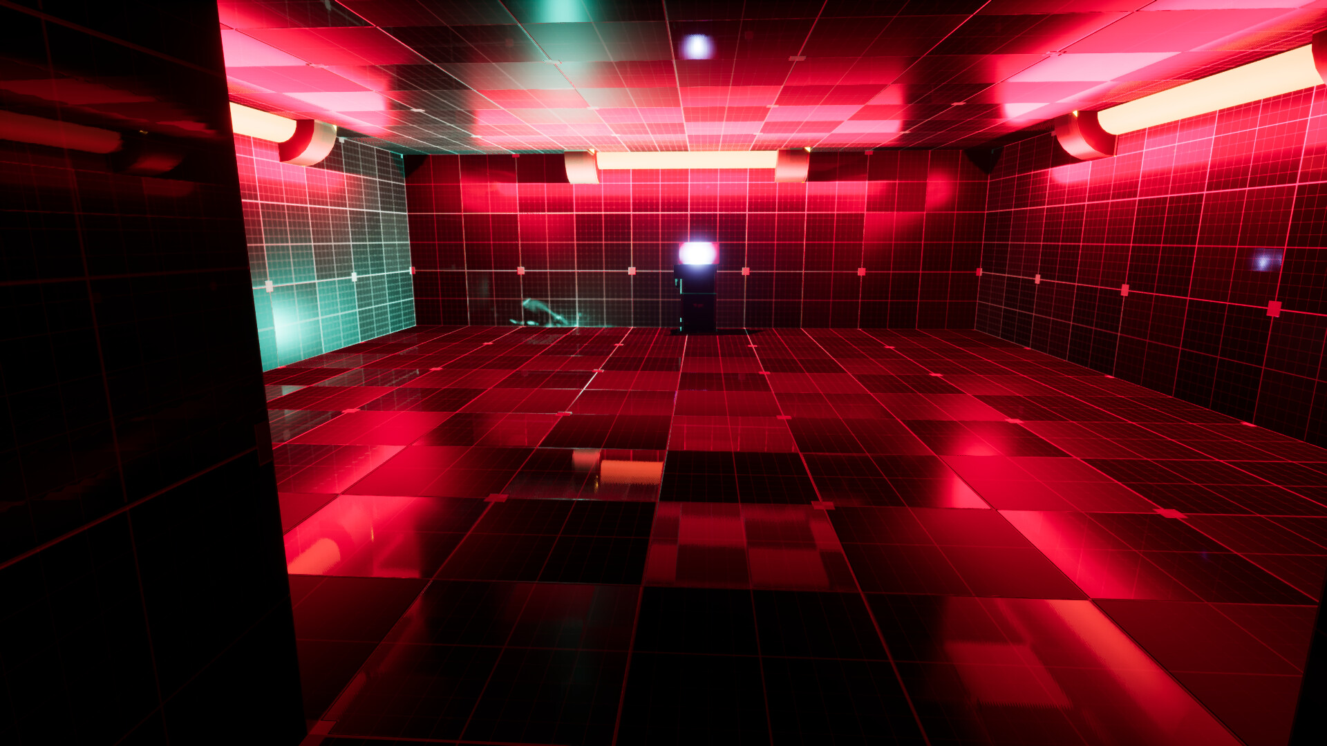 一個需要精準跳躍才能通過的狹窄通道