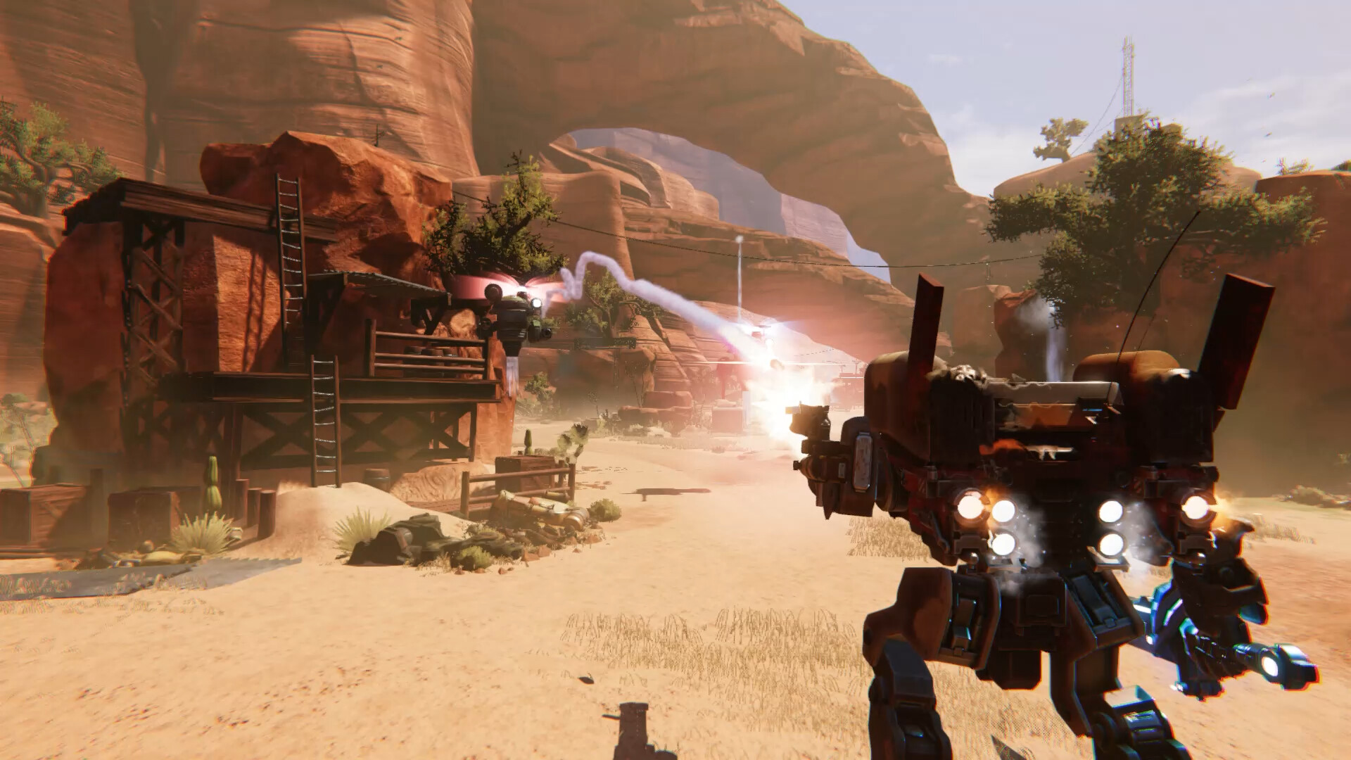 主角克萊姆與她的機甲