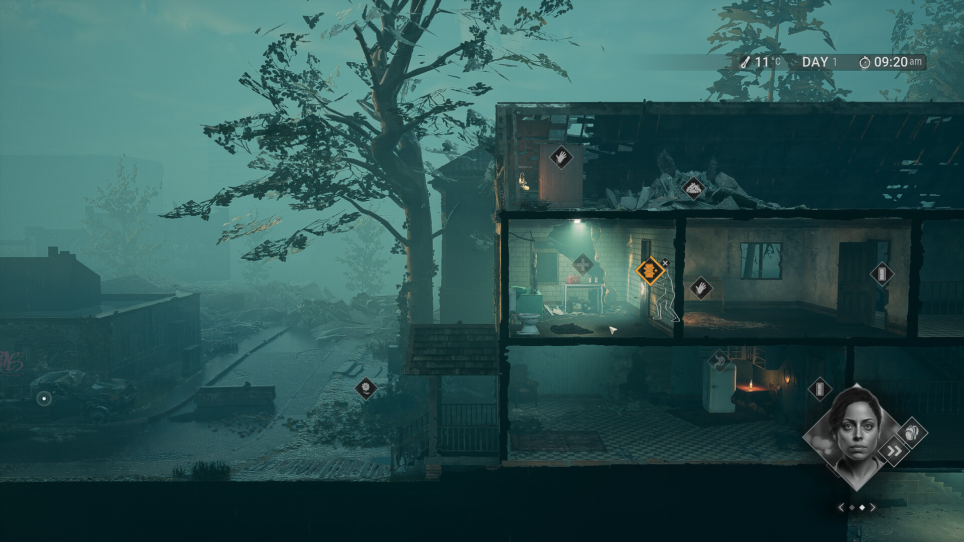 遊戲中的對話與交易介面。