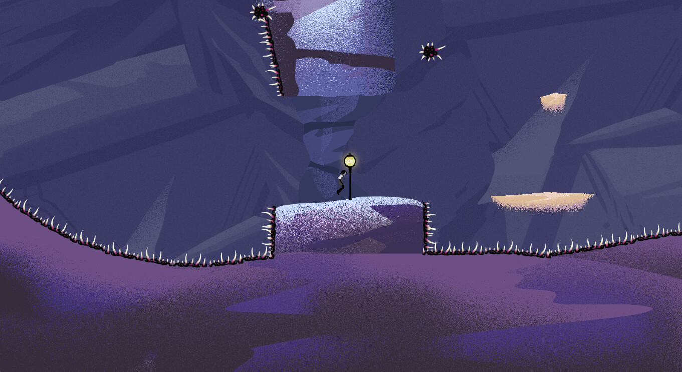 遊戲中的洞穴場景