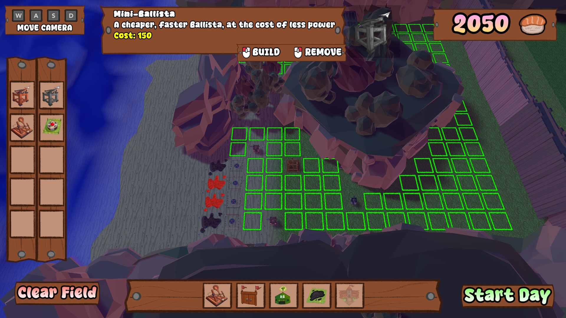 建造堅固的防禦塔來抵禦海洋生物的進攻