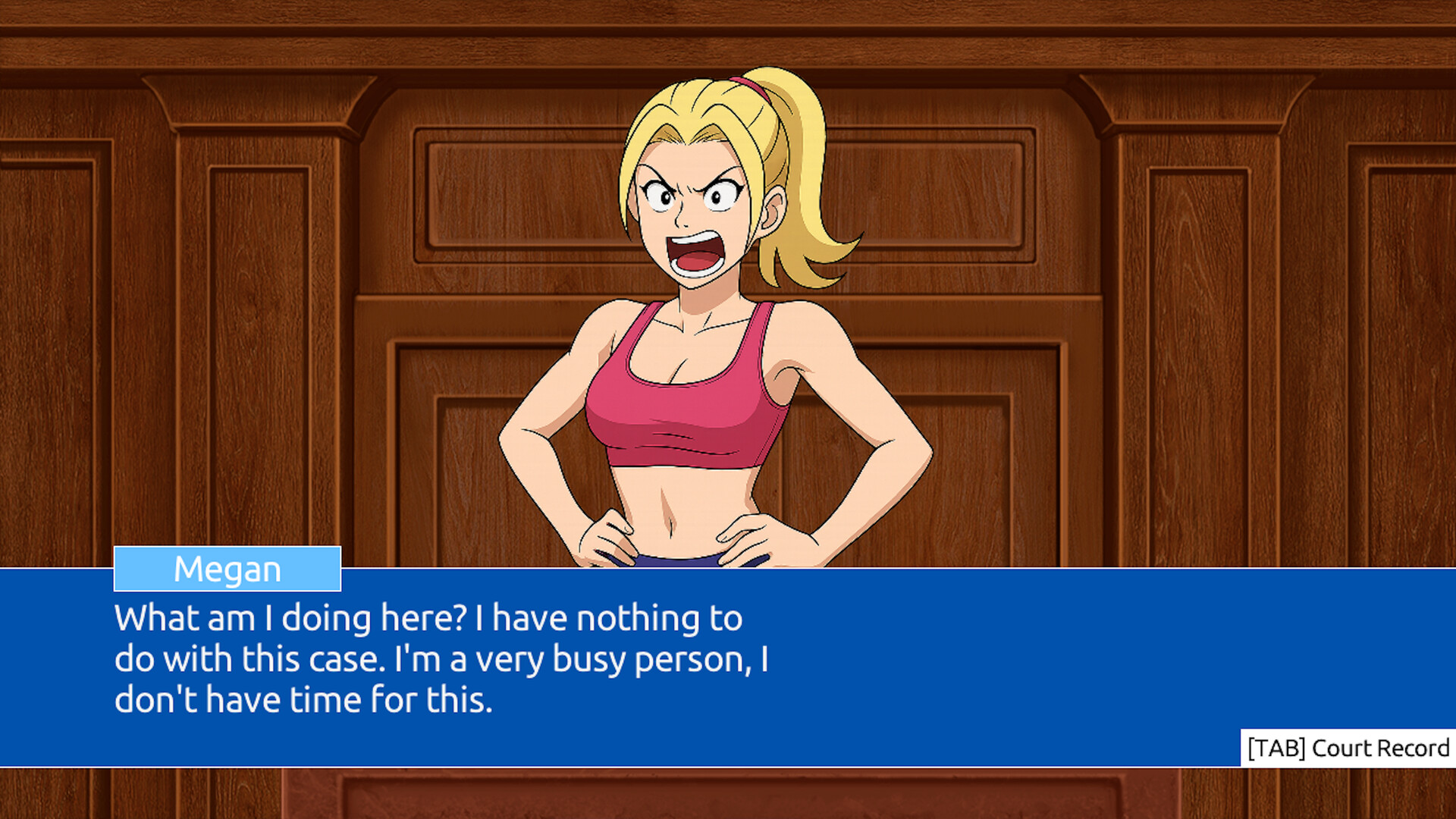 遊戲的對話介面清晰易讀