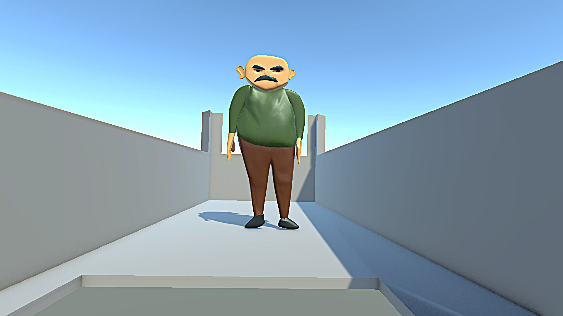 另一個充滿挑戰的遊戲區域，展示了遊戲的垂直空間設計