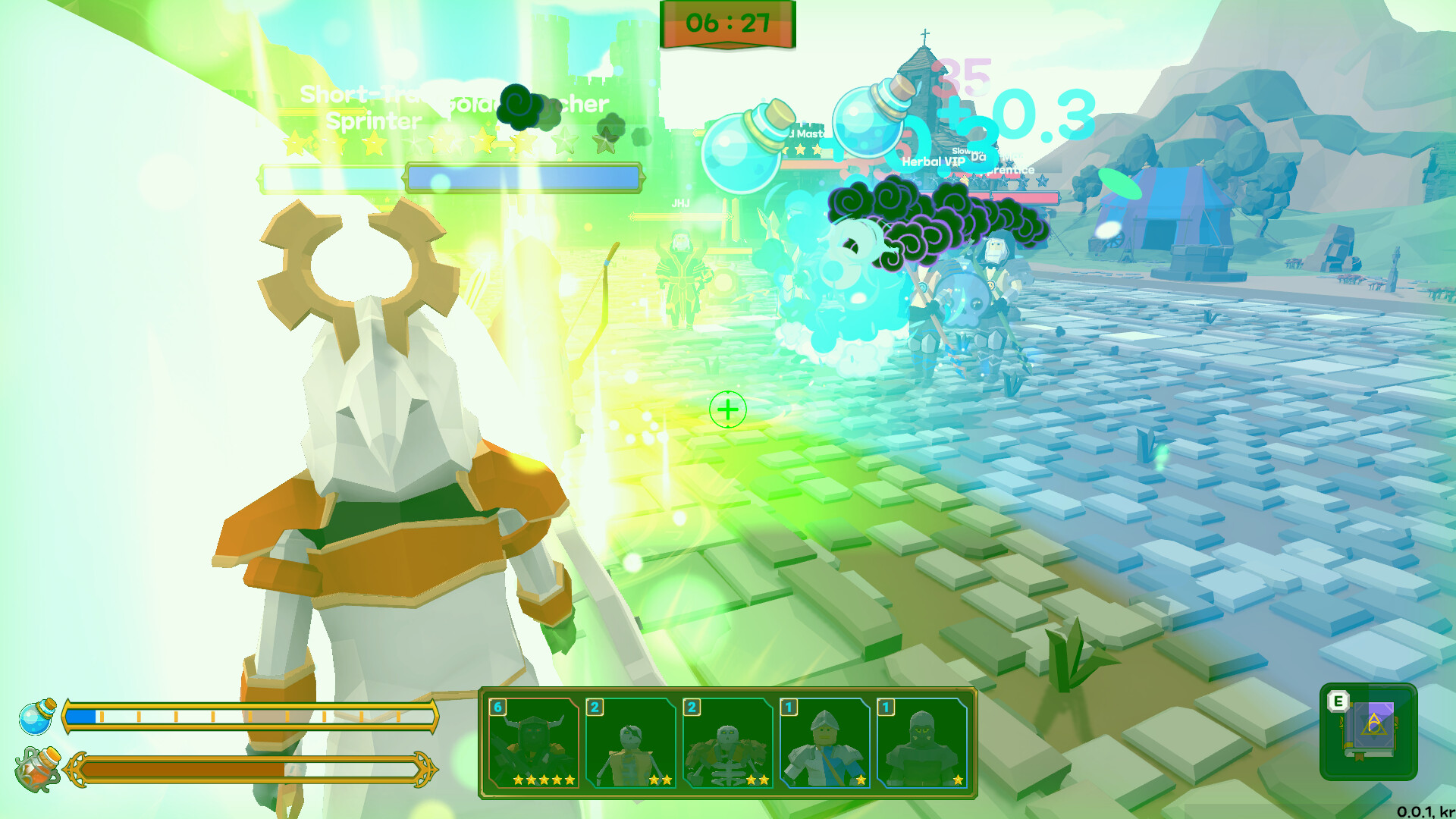 激烈的戰場對抗,單位正在激烈交火。