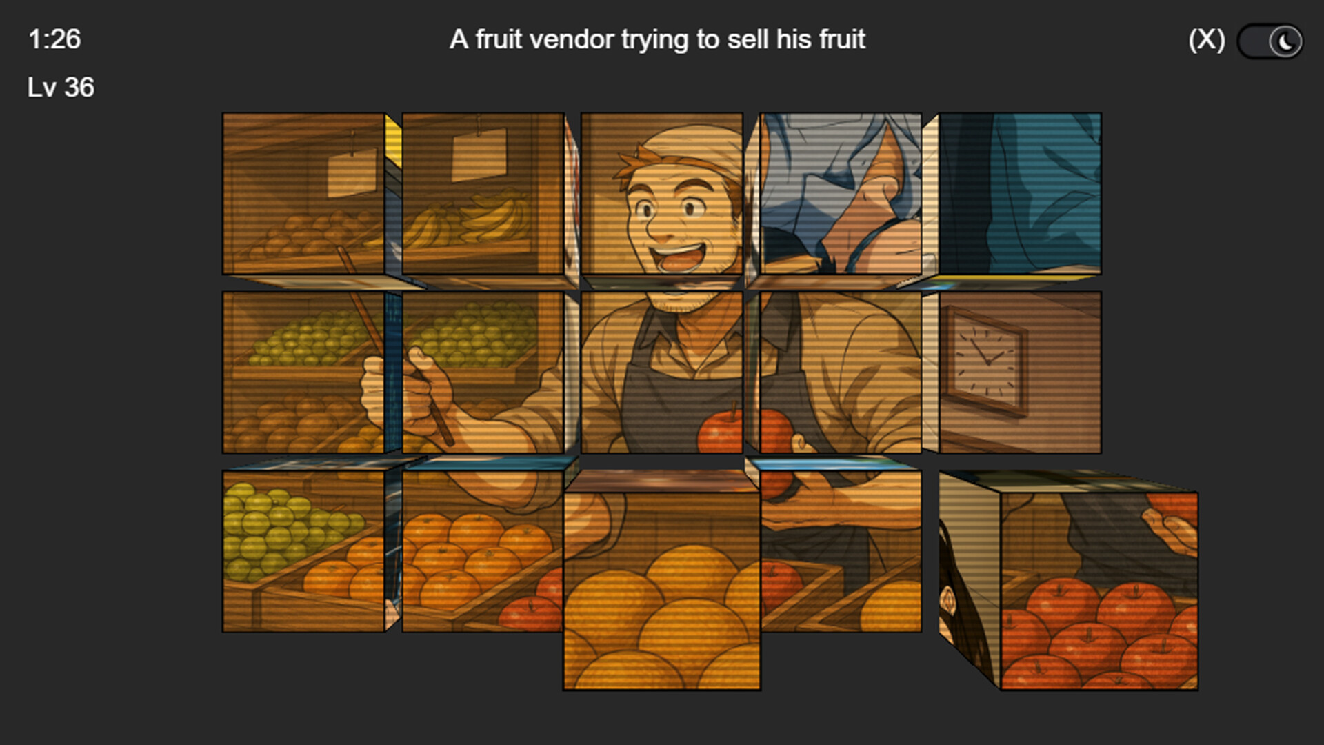 一個以職業為主題的關卡,例如消防員或建築工人。