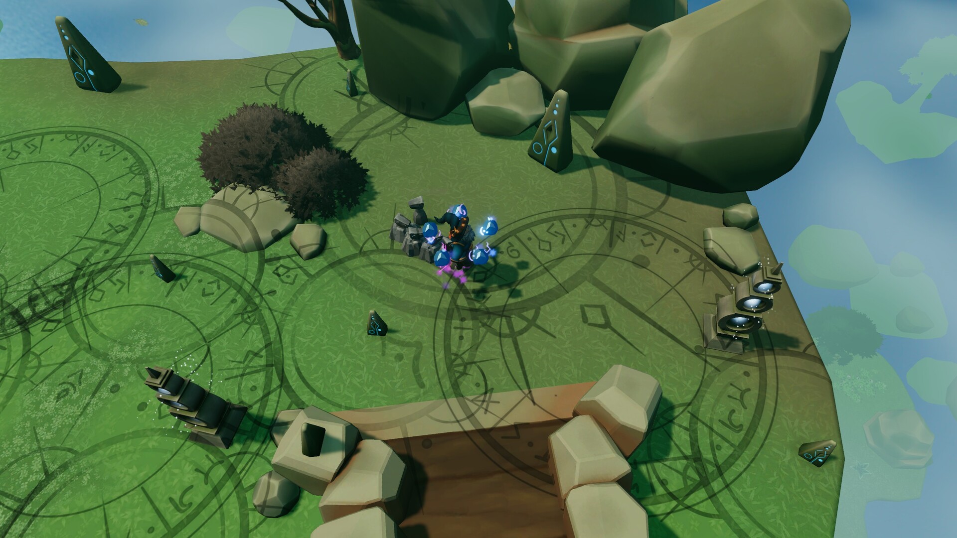 探索美麗的浮空島嶼